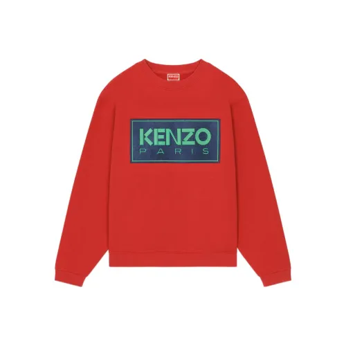 KENZO Red Men's Sweatshirts KENZO Красный Мужские Толстовки