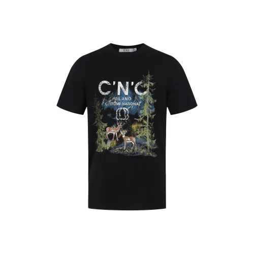 C'N'C Snow Jungle Series Короткий рукав T-рубашки Мужской