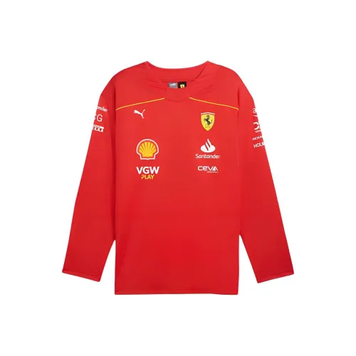 PUMA Scuderia Ferrari Burnt Red Мужская T-рубашка