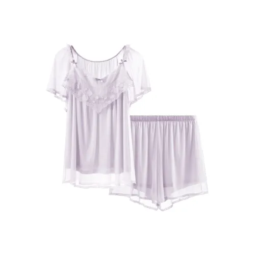 FENTENG Пижамный комплект женский Таро фиолетовый