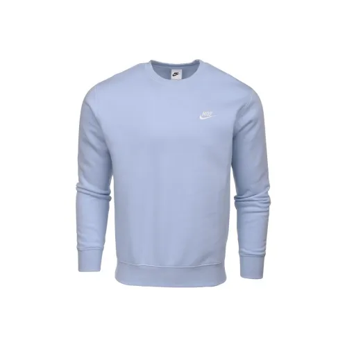 Nike Светло-Синие Мужские Толстовки