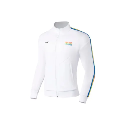 LINING Table Tennis Series Стандартный белый Унисекс Толстовки