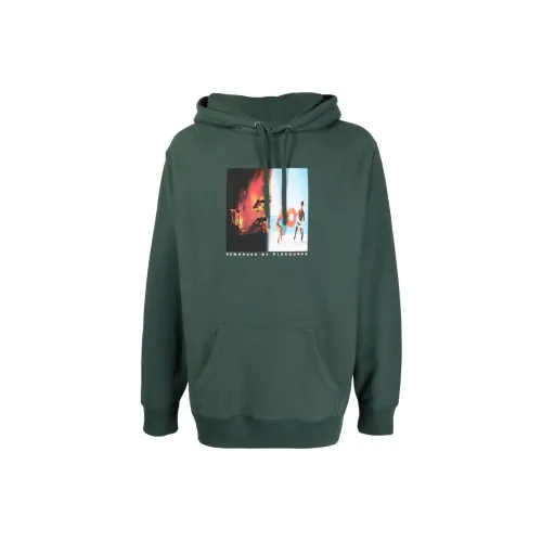 PLEASURES SS22 Толстовка Мужской Зеленый