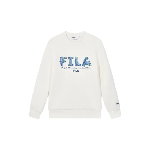 FILA x V A LIANMINGKUAN Толстовка Мужская Айвори