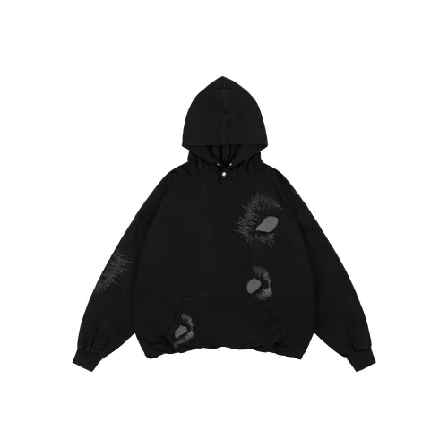 XINYINSU Свитшот Унисекс Черный