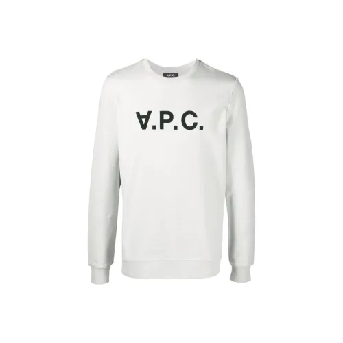 A.P.C. Joint Paragraph Серый Мужской Свитшот