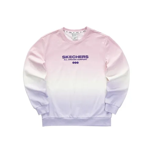 Skechers Розовый/Фиолетовый Градиент/03K5 Унисекс Свитшоты