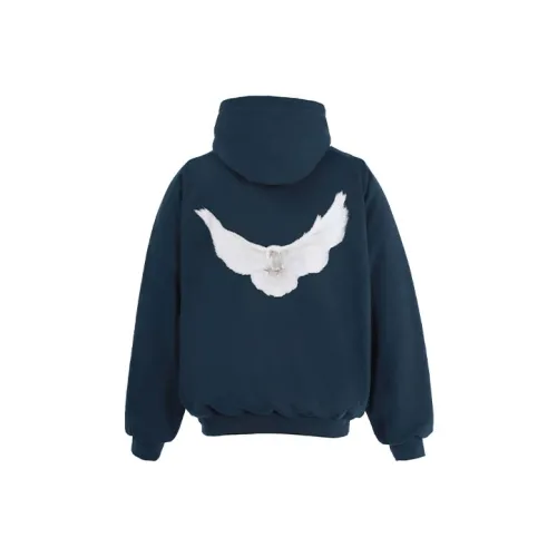 YEEZY Gap X Balenciaga Collaboration Темно-синий Унисекс Свитшоты