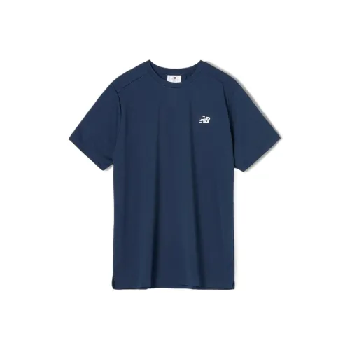 New Balance UNI Essential SS25 T-Shirt Мужской Морской Синий