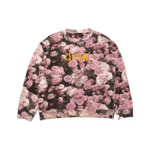 Drew House Letter Logo Series Розовый Унисекс Свитшоты