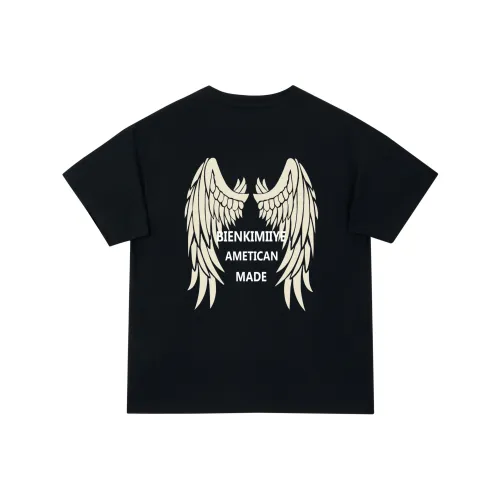 BIENKIMIIYE Черная унисекс футболка