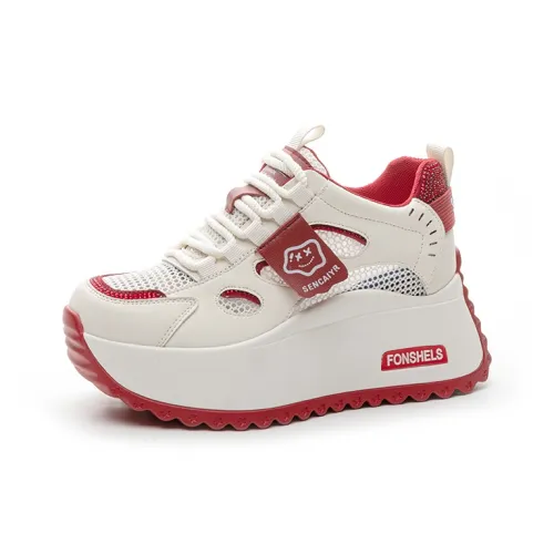 The Mystery Of Glamour Дышащий Увеличение Высоты Низкий Топ Повседневный Женский