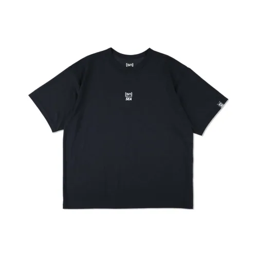 WIND AND SEA совместное издание x SN LIANMINGKUAN T-рубашка унисекс черница