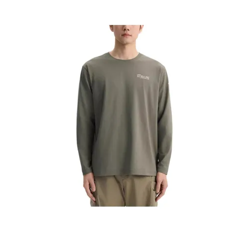 Columbia совместный бренд HIKE365 T-рубашка мужская оливково-зеленая