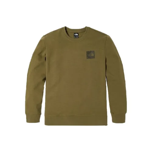 The North Face Оливково-зеленый Унисекс Свитшоты