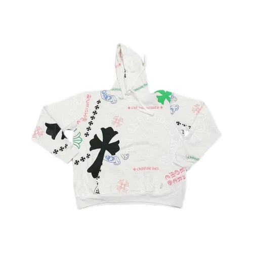 Chrome Hearts Белый Унисекс Свитшоты
