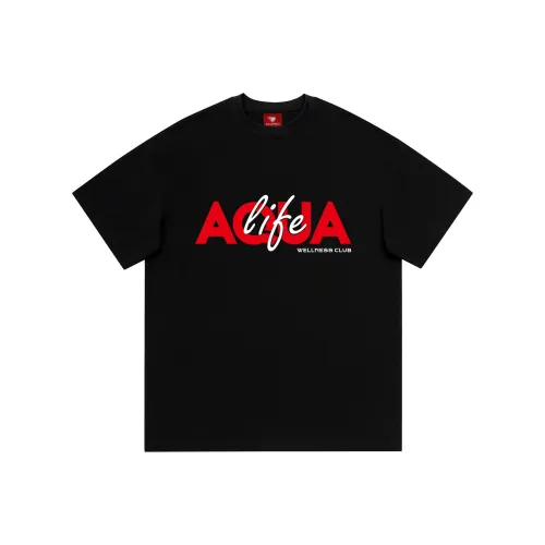 AQUAPROS Черная унисекс футболка