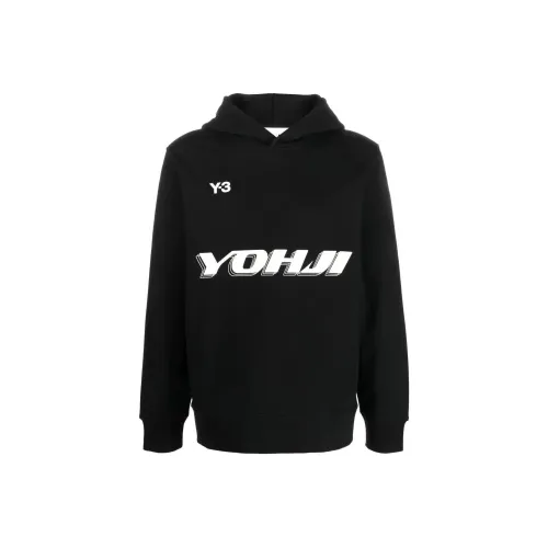 Y 3 Черные Мужские Свитшоты