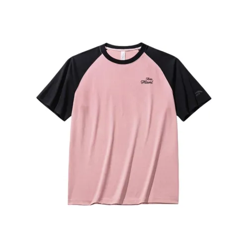 CHAOJIANTA T-рубашка Мужская Лиловый Розовый Основной Черный