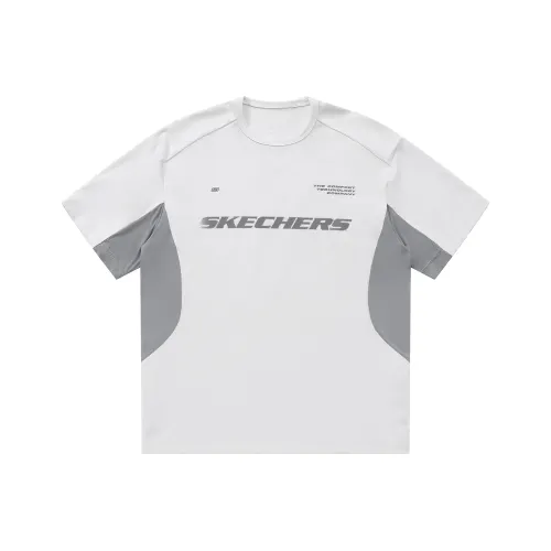 Skechers Yazhuan Series T-Shirt Унисекс Джинсовый Серый