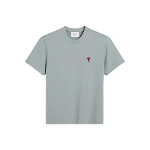 AMIPARIS T-Shirt Унисекс Синий Серый