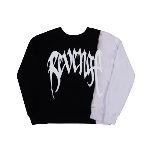 Revenge DIPPED Логотип Черный Crewneck Толстовка Унисекс Черный