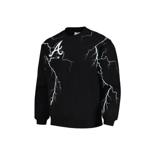 MLB PLEASURES Atlanta Braves Черные Мужские Толстовки
