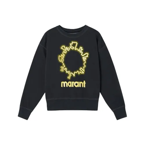 ISABEL MARANT Черный Унисекс Свитшоты