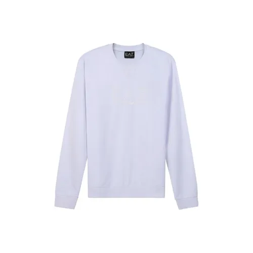 EMPORIO ARMANI EA7 SS22 Свитшот Мужской Белый