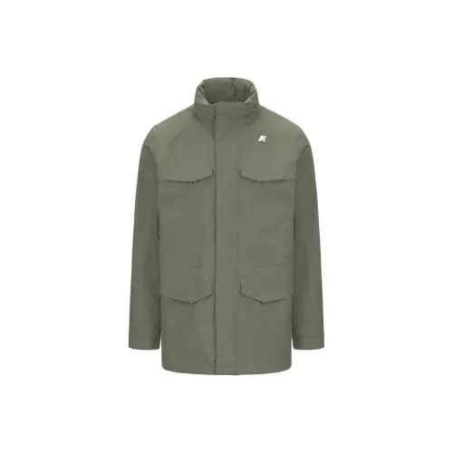 K WAY Куртки и Пальто Мужской Зеленый