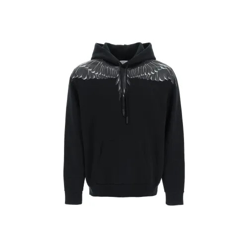 MARCELO BURLON Черные Мужские Свитшоты