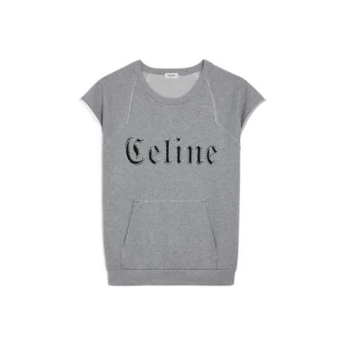 Celine Серый Мужской Свитшот