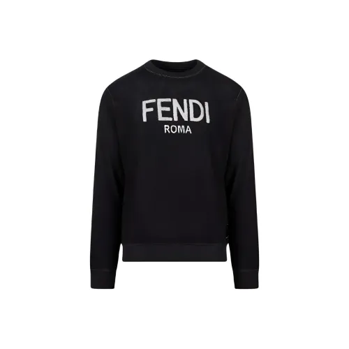 FENDI Черный Мужские Свитшоты