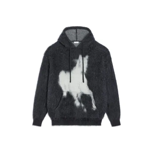 CELINE Новый MEN'S COLLECTION Boy Doll FW22 Sweatshirt Men's Black