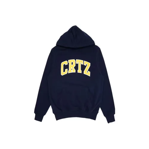 Corteiz Co-Brand Темно-Синие Мужские Толстовки