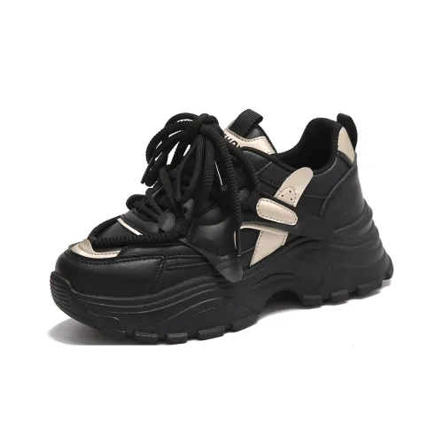 JANECO Низкий топ толстая подошва кроссовки женские