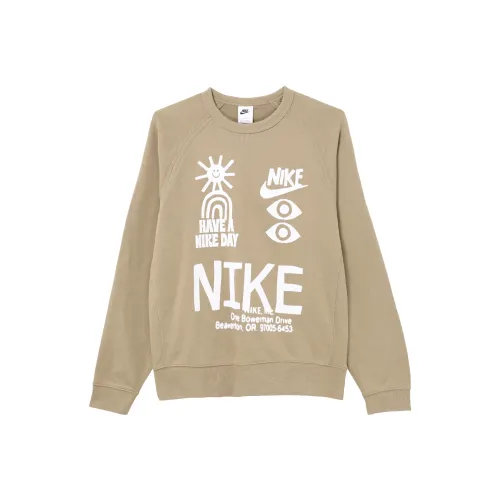 Nike Khaki Мужские Свитшоты