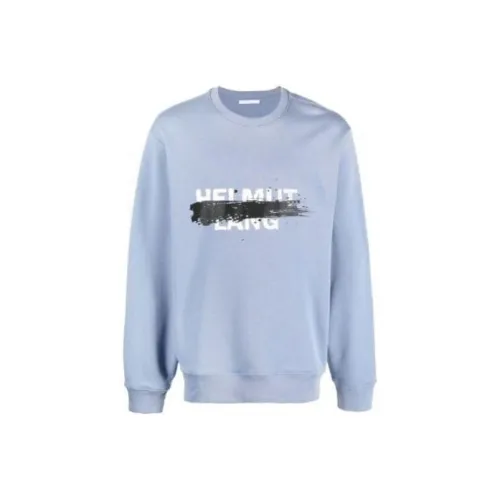 Helmut Lang Синий Мужской Свитшот