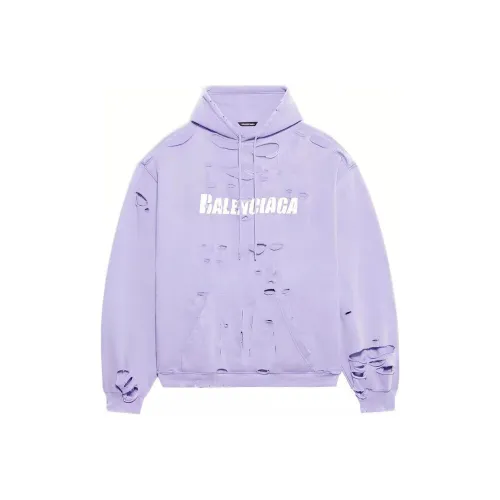 Balenciaga Фиолетовые Мужские Толстовки