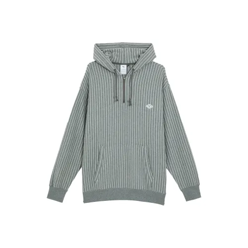 PUMA X Nanamica SS23 Co Брендированная Серия Светло-Синие Мужские Толстовки