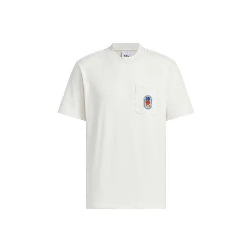 Adidas Originals SS24 T Shirt Мужской Белый