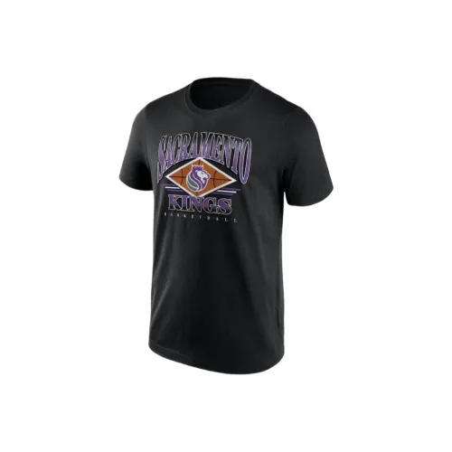 NBA Sacramento Kings Пава Phase T Рубашка Мужская Черная