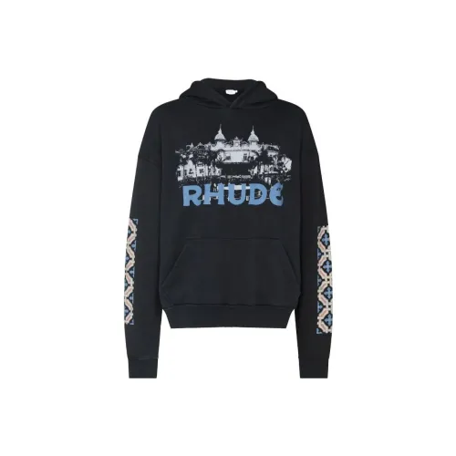 RHUDE Черные Мужские Свитшоты