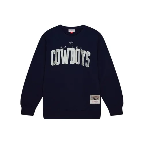 Mitchell Ness Синий Мужской Свитшот