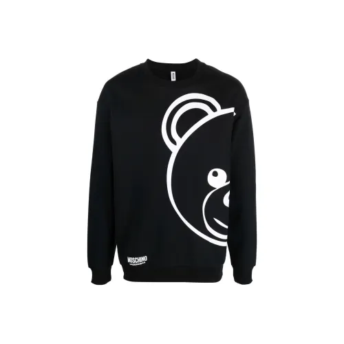 MOSCHINO Свитшот Мужской Черный