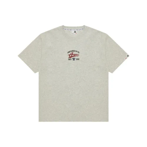 AAPE Серый WH2 Мужская T-Рубашка