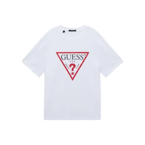 GUESS Белая Мужская Футболка