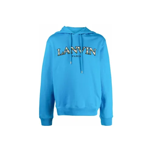 Lanvin Синий Мужской Свитшот