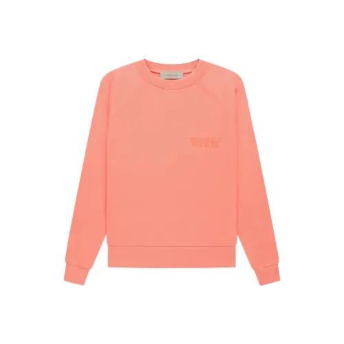 Fear Of God Essentials Свитшот Унисекс Кораллово-красный