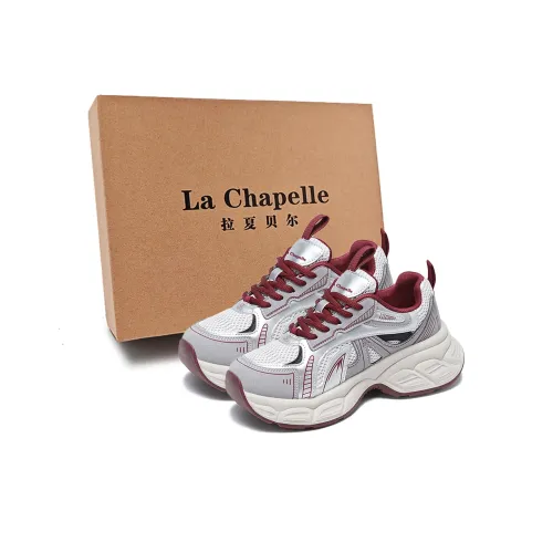 La Chapelle массивные кроссовки Low Top Red Women's